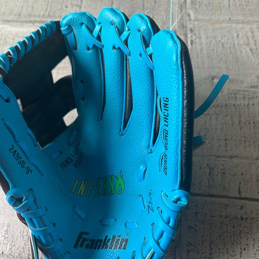 Franklin Blue Baseball Glove